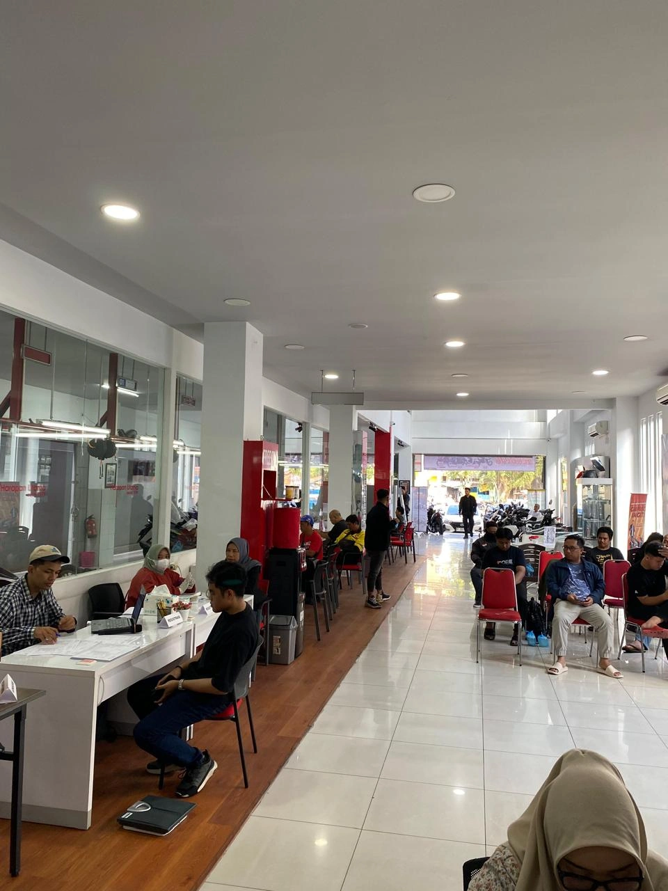 Kegiatan donor darah karyawan Honda Motor Balikpapan Harapan Utama